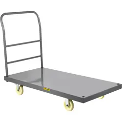 	VEVOR PLATFORM TRUCK 2000 LBS CAPACITY STEEL FLATBED CART 47
