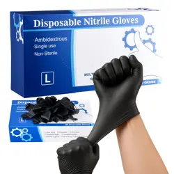 NITRILE DISPOSABLE GLOVES
