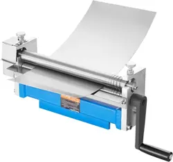US VEVOR SLIP ROLLER, 12.6 INCHES, SHEET METAL SLIP ROLL MACHINE, 20 GAUGE CAPAC