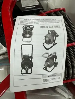 CLEANER ELECTRIC DRAIN