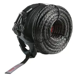 VEVOR SYNTHETIC WINCH ROPE, 3/8 INCH X 100 FEET 26,500 LBS SYNTHETIC WINCH LINE 