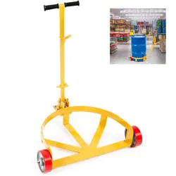 	VEVOR 55 GALLON DRUM DOLLY 1200 POUNDS CAPACITY OIL DRUM CART WITH 3	