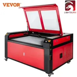 VEVOR 130W CO2 LASER ENGRAVER CUTTER MACHINE W/GLASS TUBE & USB/U-DISK FOR WOOD