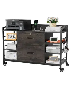 FILE CABINET WITH