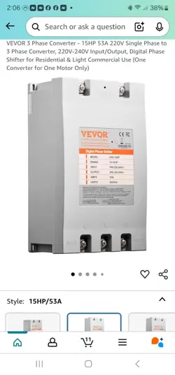 VEVOR DIGITAL PHASE SHIFTER