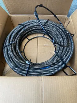 VEVOR 50 FT X 1/2 INCH SOLID CORE SEWER SNAKE CLOG PIPE DRAIN CLEANING CABLE