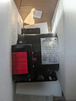 VEVOR 1HP ELECTRIC MOTOR 1725 RPM, AC 115V/230V, 56C FRAME, SINGLE PHASE, 5/8