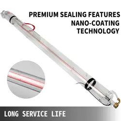 VEVOR 130W LASER TUBE CO2 LASER TUBE FOR LASER ENGRAVING CUTTING MACHINE GLASS