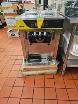 VEVOR BJH288SR1B-Z COUNTERTOP SOFT SERVE MACHINE ICE CREAM/FROZEN YOGURT MAKER,