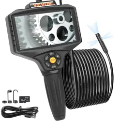 VEVOR ENDOSCOPE CAMERA 1080P HD TRIPLE LENS BORESCOPE INSPECTION CAMERA