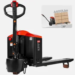 VEVOR ELECTRIC PALLET JACK 4400 LBS PALLET JACK TRUCK WITH 48L X 27W INCH FORKS