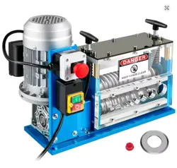 370W ELECTRIC WIRE STRIPPING MACHINE 0.06-1.5IN POWER CABLE STRIPPER VEVOR