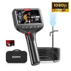 UPGRADED! 2-WAY 360° ENDOSCOPE INDUSTRIAL ARTICULATING BORESCOPE CAMERA 1080P HD