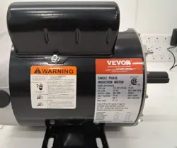 ✳️DUTY FREE✳️VEVOR DP120256SL AIR COMPRESSOR 2HP SINGLE PHASE INDUCTION MOTOR 🔥