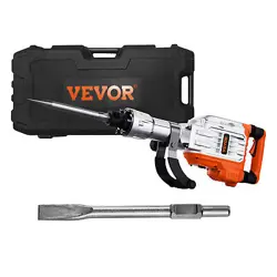 DEMOLITION JACK HAMMER CONCRETE BREAKER 3500W ELECTRIC HAMMER2 CHISEL BITS