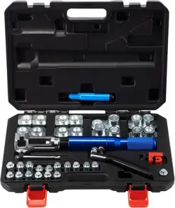 HYDRAULIC FLARING TOOL KIT DOUBLE FLARING TOOL 45° FOR 3/16