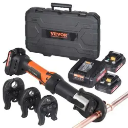 VEVOR PRO PRESS TOOL 18V ELECTRIC PIPE CRIMPING TOOL FOR 1/2