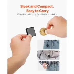 MINI SPY DIGITAL VOICE ACTIVATED RECORDER MAGNET RECORDING LISTENING DEVICE