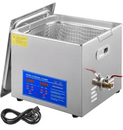 15L ULTRASONIC CLEANER WITH DIGITAL TIMER&HEATER PROFESSIONAL ULTRASONIC CLEANER
