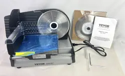 COMMERCIAL MEAT SLICER 180W ELECTRIC DELI FOOD SLICER 7.5 INCH BLADE * DAMAGE