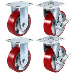 VEVOR CASTER WHEELS SET OF 4 6