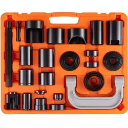 VEVOR BALL JOINT PRESS KIT C-PRESS BALL JOINT TOOLS 25 PCS AUTOMOTIVE REPAIR KIT