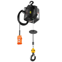 VEVOR 3-IN-1 ELECTRIC HOIST WINCH, 1100LBS 1500W PORTABLE POWER WINCH CRANE, 22.
