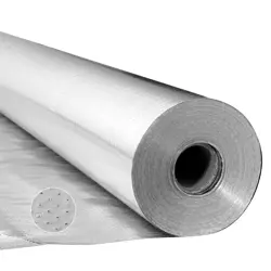 VEVOR DOUBLE REFLECTIVE INSULATION ROLL PERFORATED RADIANT BARRIER 48IN X 125FT