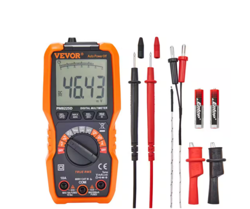 VEVOR DC AC 6000 COUNTS DIGITAL MULTI-METER TESTER