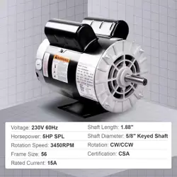 COMPRESSOR MOTOR 230V