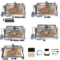 VEVOR LASER ENGRAVER CUTTER 5W 10W 20W HIGHER ACCURACY LASER ENGRAVING MACHINE