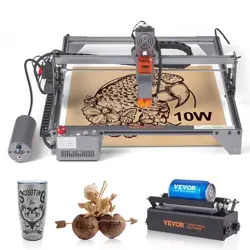 VEVOR 10W LASER ENGRAVER CUTTER CUTTING ENGRAVING MACHINE WOOD HIGHER ACCURACY