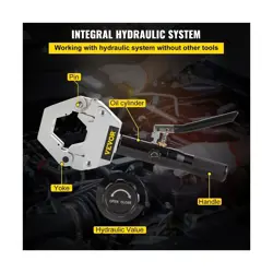 MOPHORN HYDRAULIC HOSE CRIMPER HYDRA-KRIMP 71500,MANUAL AC HOSE CRIMPER KIT A...