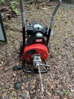 100FT ELECTRIC SEWER SNAKE DRAIN AUGER CLEANER CLEANING MACHINE