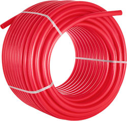 HAPPYBUY 5/8 INCH X 500FT PEX TUBING OXYGEN BARRIER O2 EVOH PEX-B RED RADIANT...