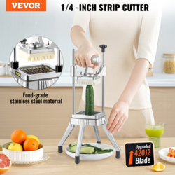 VEVOR COMMERCIAL VEGETABLE FRUIT CHOPPER 1/4