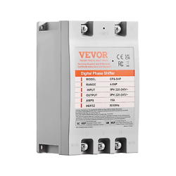 3 PHASE CONVERTER - 5HP 15A 220V SINGLE PHASE TO 3 PHASE CONVERTER, DIGITAL FOR