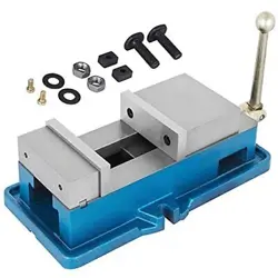4 INCH ACCU LOCK DOWN VISE PRECISION MILLING VISE 4 INCH JAW WIDTH DRILL 4