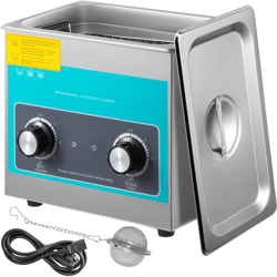 VEVOR ULTRASONIC CLEANER 3L 40KHZ STAINLESS STEEL WITH HEATER & TIMER