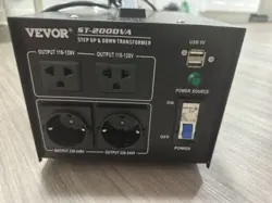 VEVOR VOLTAGE CONVERTER TRANSFORMER,2000W HEAVY DUTY STEP UP/DOWN TRANSFORMER 