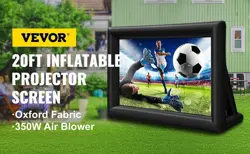 BIG INFLATABLE MOVIE SCREEN INFLATABLE PROJECTOR SCREEN 20 FT OUTDOOR THEATER