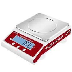 FRISTADEN LAB PRECISION ANALYTICAL BALANCE 2000G X 0.01G DIGITAL GRAM SCALE