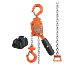 VEVOR MANUAL LEVER CHAIN HOIST, 1/4 TON 550 LBS CAPACITY