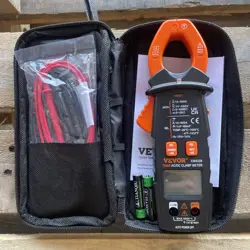 VEVOR DIGITAL CLAMP METER MULTIMETER TRUE RMS AC DC VOLT AMP NCV MEASUREMENT