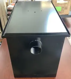 NEW VEVOR COMMERCIAL GREASE INTERCEPTOR GREASE TRAP 20LBS CARBON STEEL A1