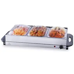 VEVOR ELECTRIC BUFFET SERVER & FOOD WARMER, 25.6