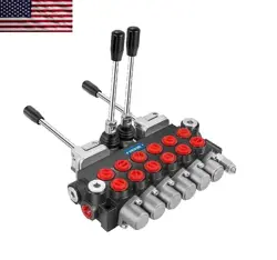 6 SPOOL 11GPM 4500PSI DIRECTIONAL HYDRAULIC CONTROL VALVE DOUBLE ACTING SUITABLE