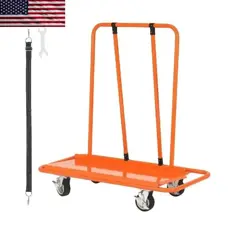 3000 LBS PANEL DOLLY DRYWALL SHEET CART WITH DECK AND 5 
