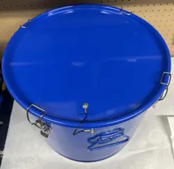 VEVOR FRYER GREASE BUCKET OIL DISPOSAL CADDY 10 GAL OIL BUCKET W/ LID&FILTER BAG