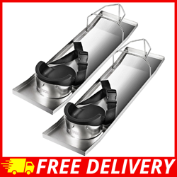 1 PAIR CONCRETE KNEE BOARDS SLIDER KNEE BOARDS 28'' X 8'' KNEELER BOARD STAINLES